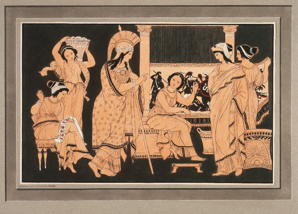 "Афіна та Пенелопа", 1832